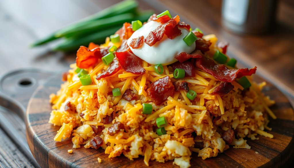 Loaded Hash Browns