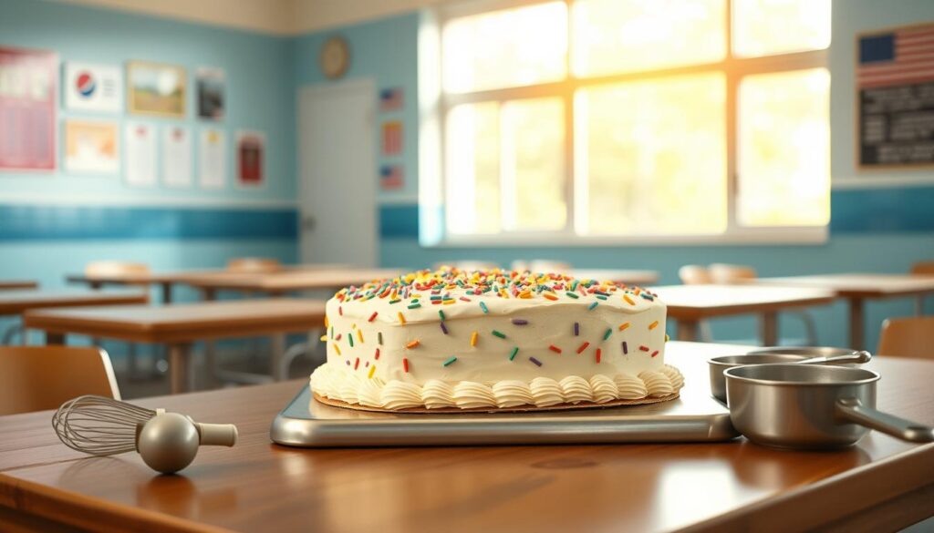 Classic School Cake Recipe