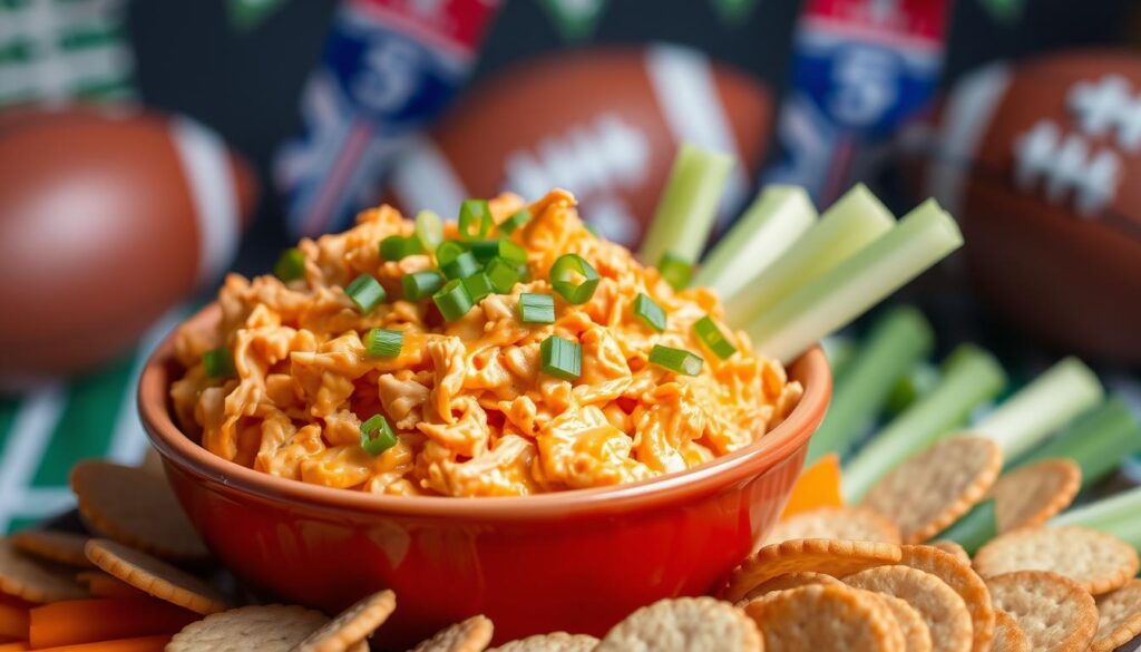 Healthy Buffalo Chicken Dip