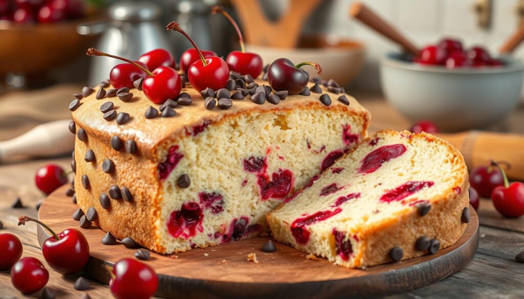 cherry chip cake