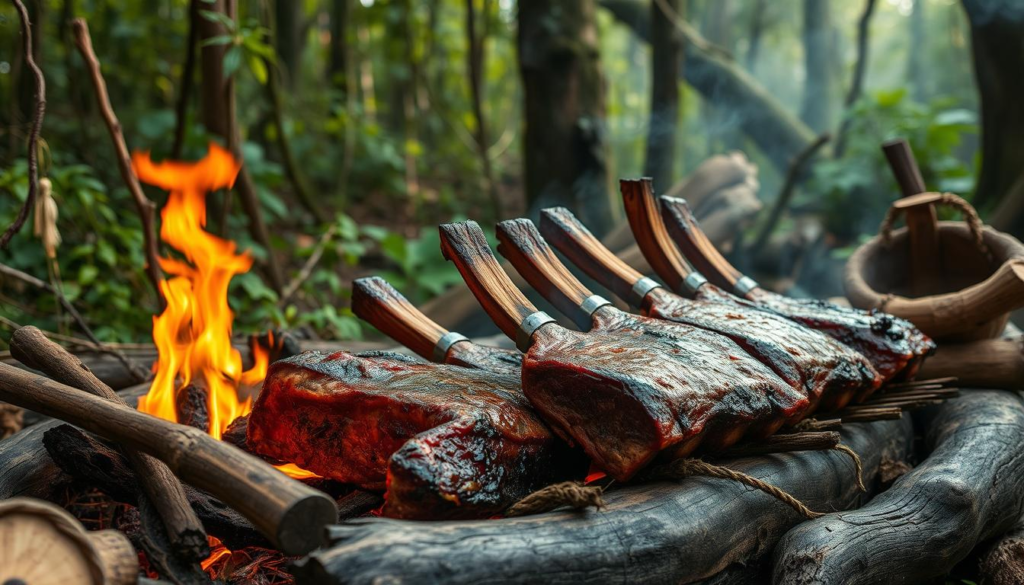 Prehistoric Barbecue Smoking Techniques