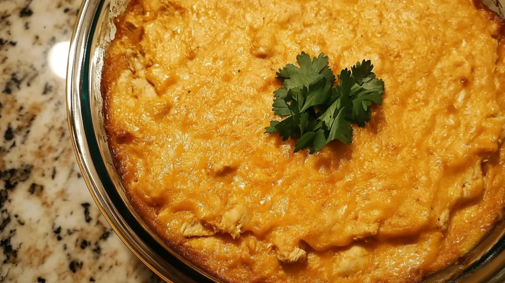 High Protein Buffalo Chicken Dip