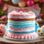 Gender Reveal Cake