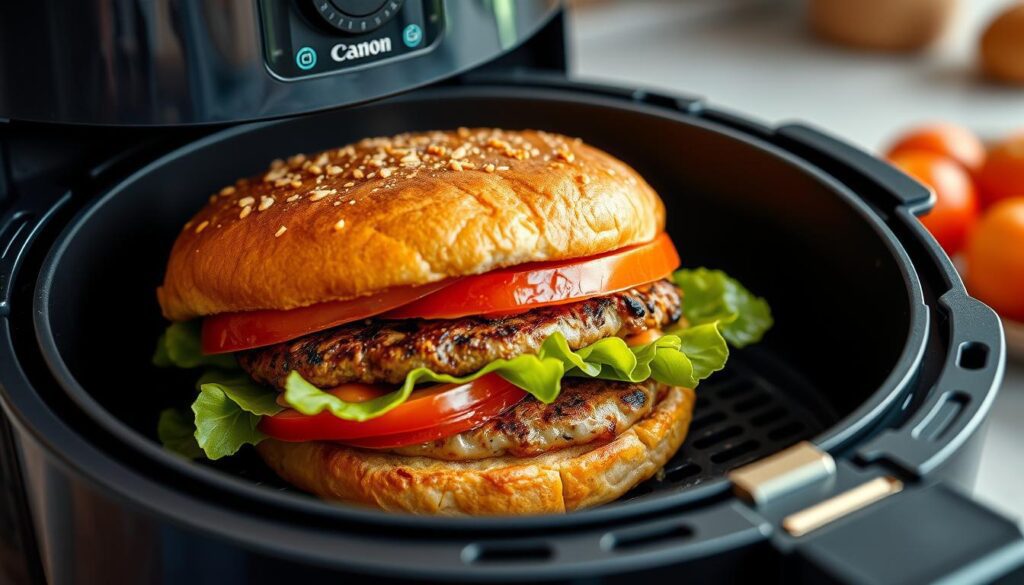 Frozen Turkey Burger Air Fryer