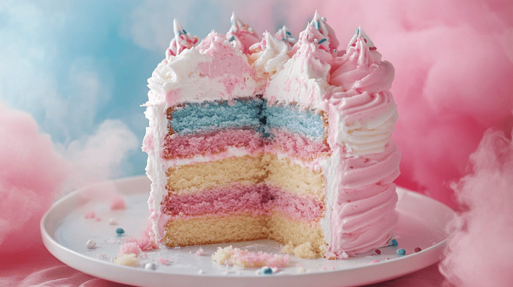 cotton candy cake​