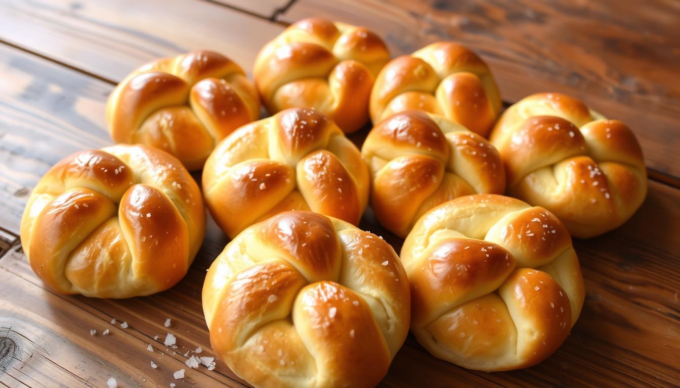 Pretzel Hot Dog Buns