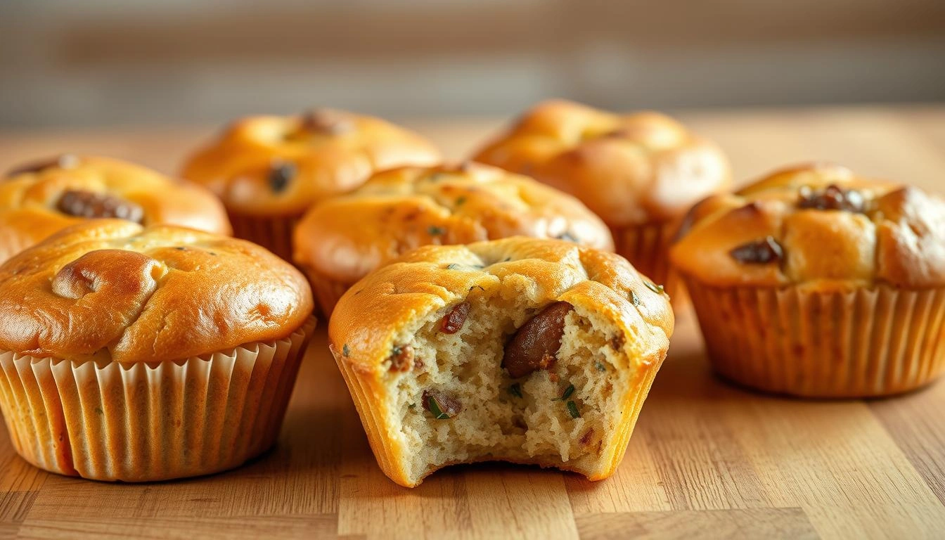 Bisquick Sausage Muffins
